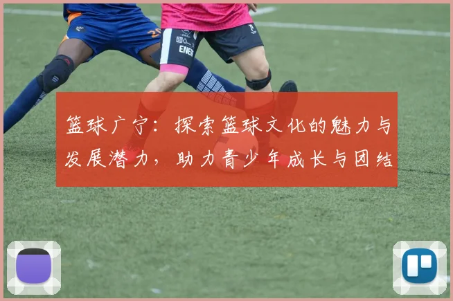 篮球广宁：探索篮球文化的魅力与发展潜力，助力青少年成长与团结精神